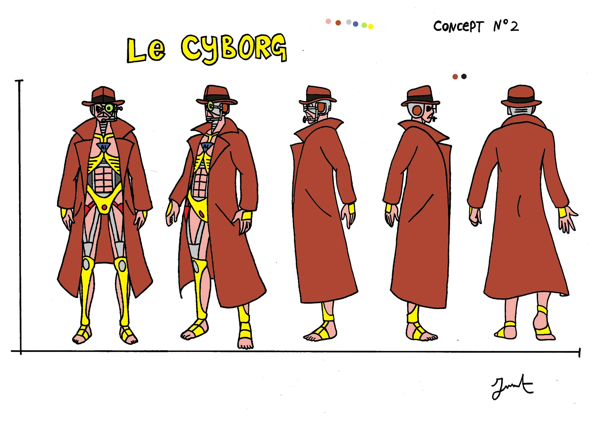 Anti IA · Design des personnages 04