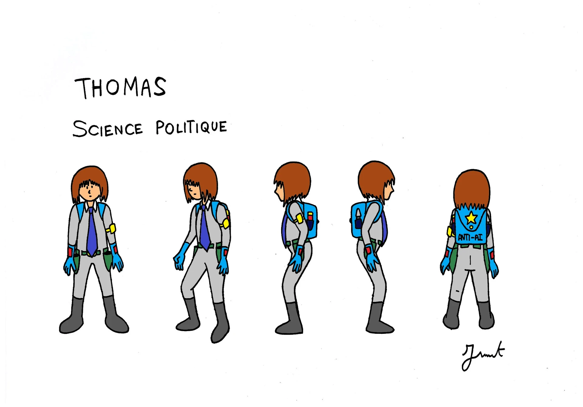 Anti IA · Design des personnages 03