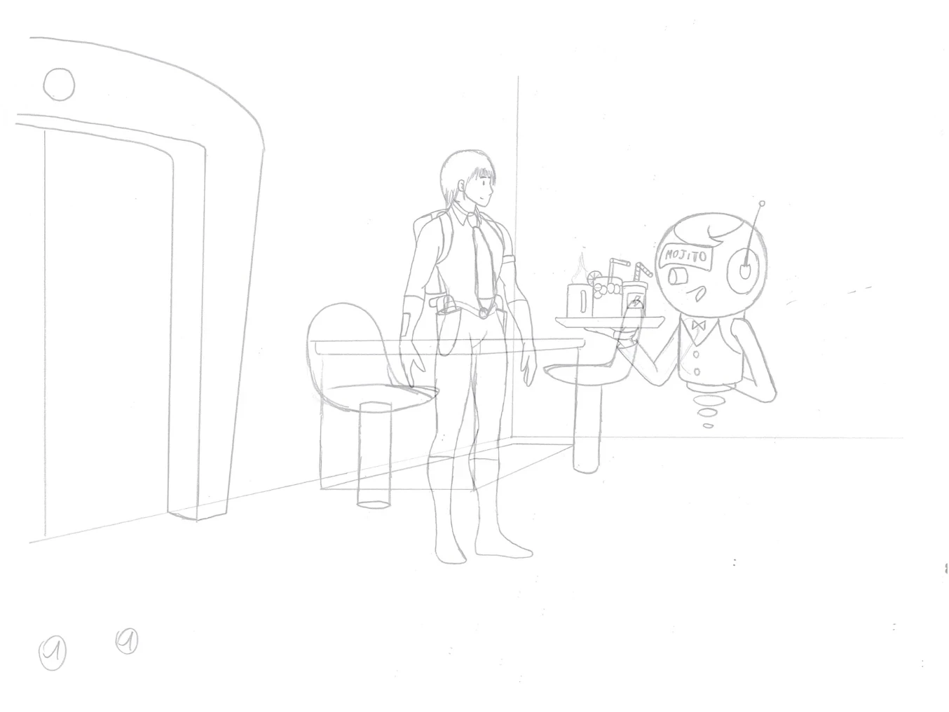 Anti IA · Mise en place 3D 03