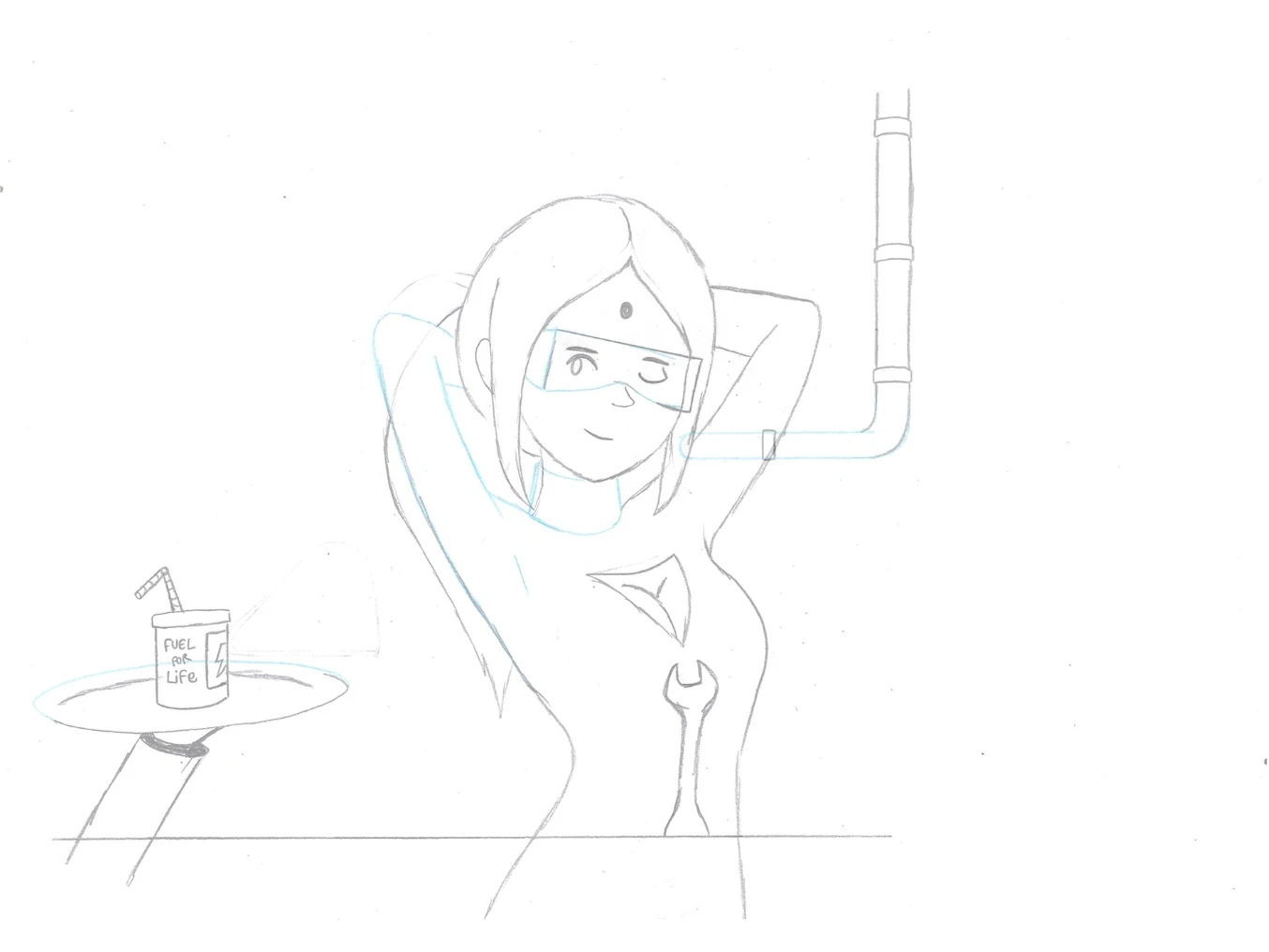 Anti IA · Mise en place 3D 05
