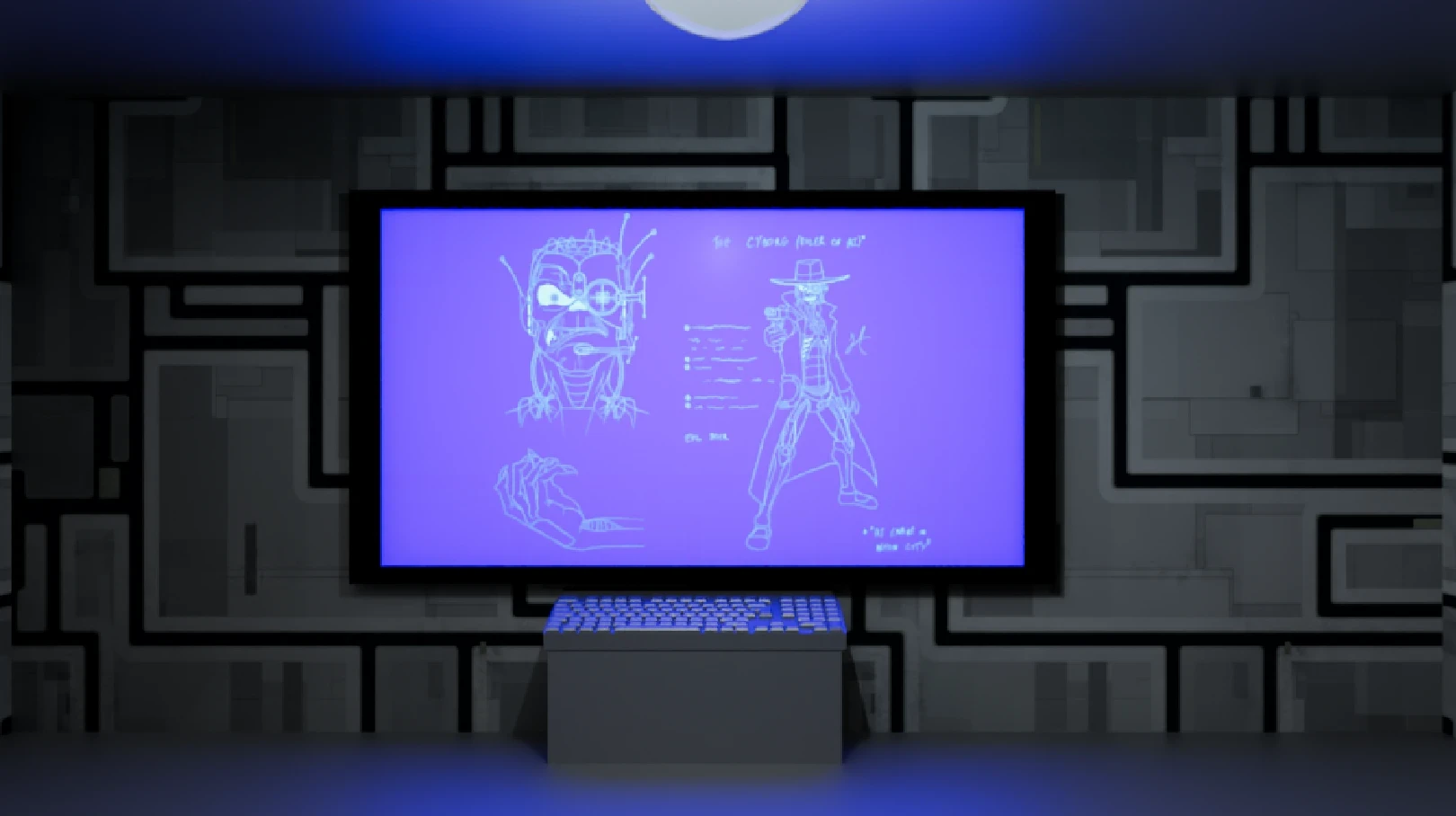 Anti IA · Mise en place 3D 06