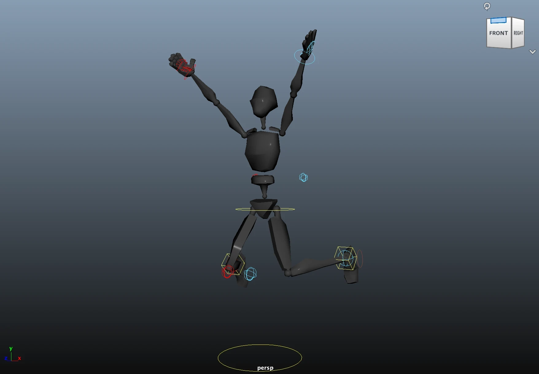 Expression de l'émotion (Maya)
