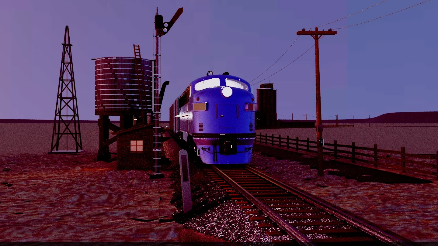 Locomotive de nuit