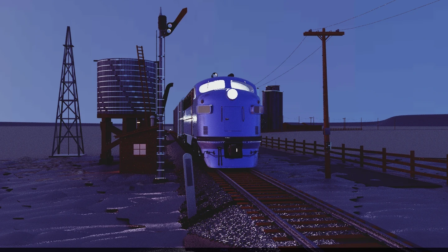 Locomotive de nuit · Le travail de conception 01