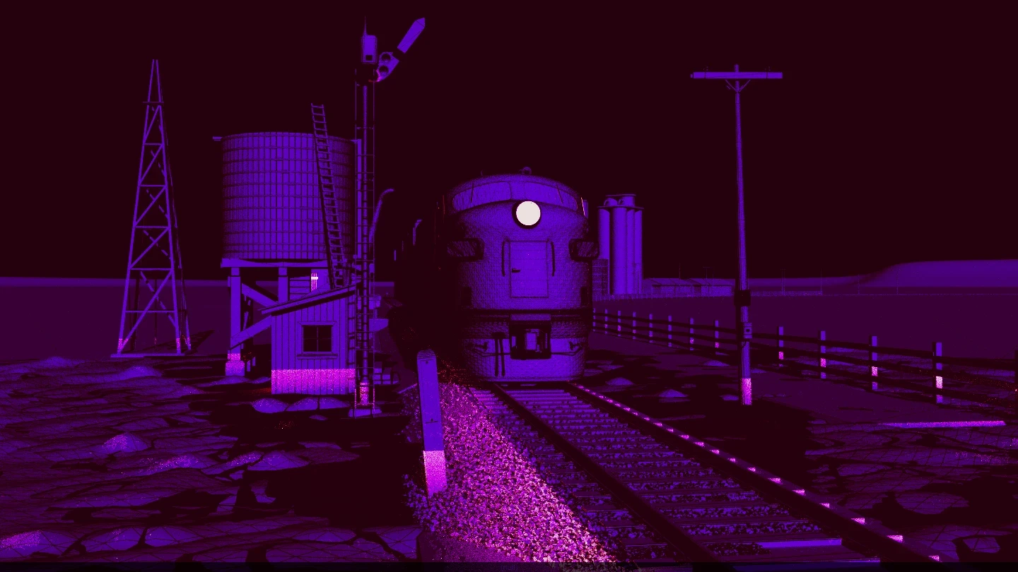 Locomotive de nuit · Le travail de conception 02