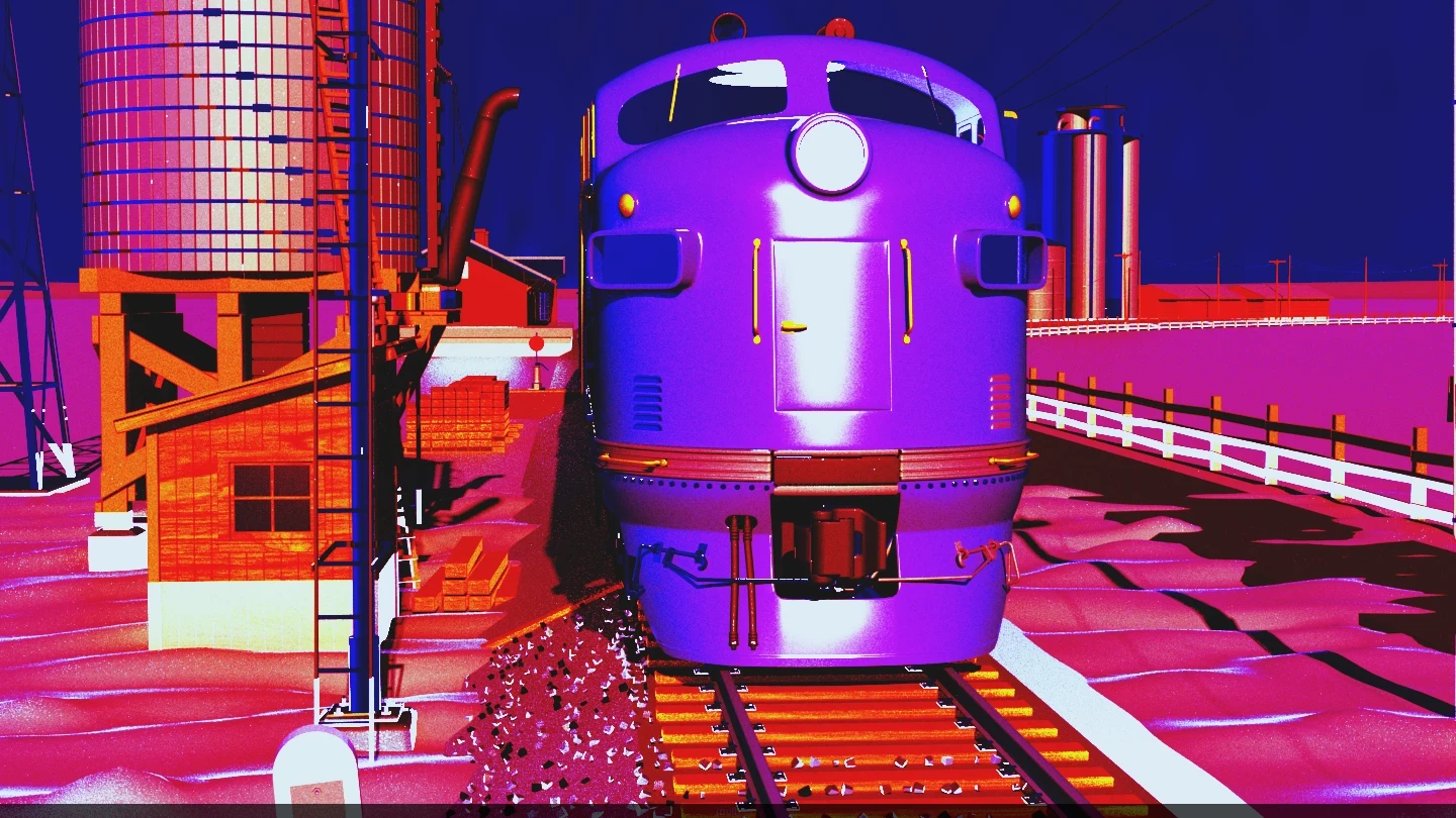 Locomotive de nuit · Le travail de conception 03