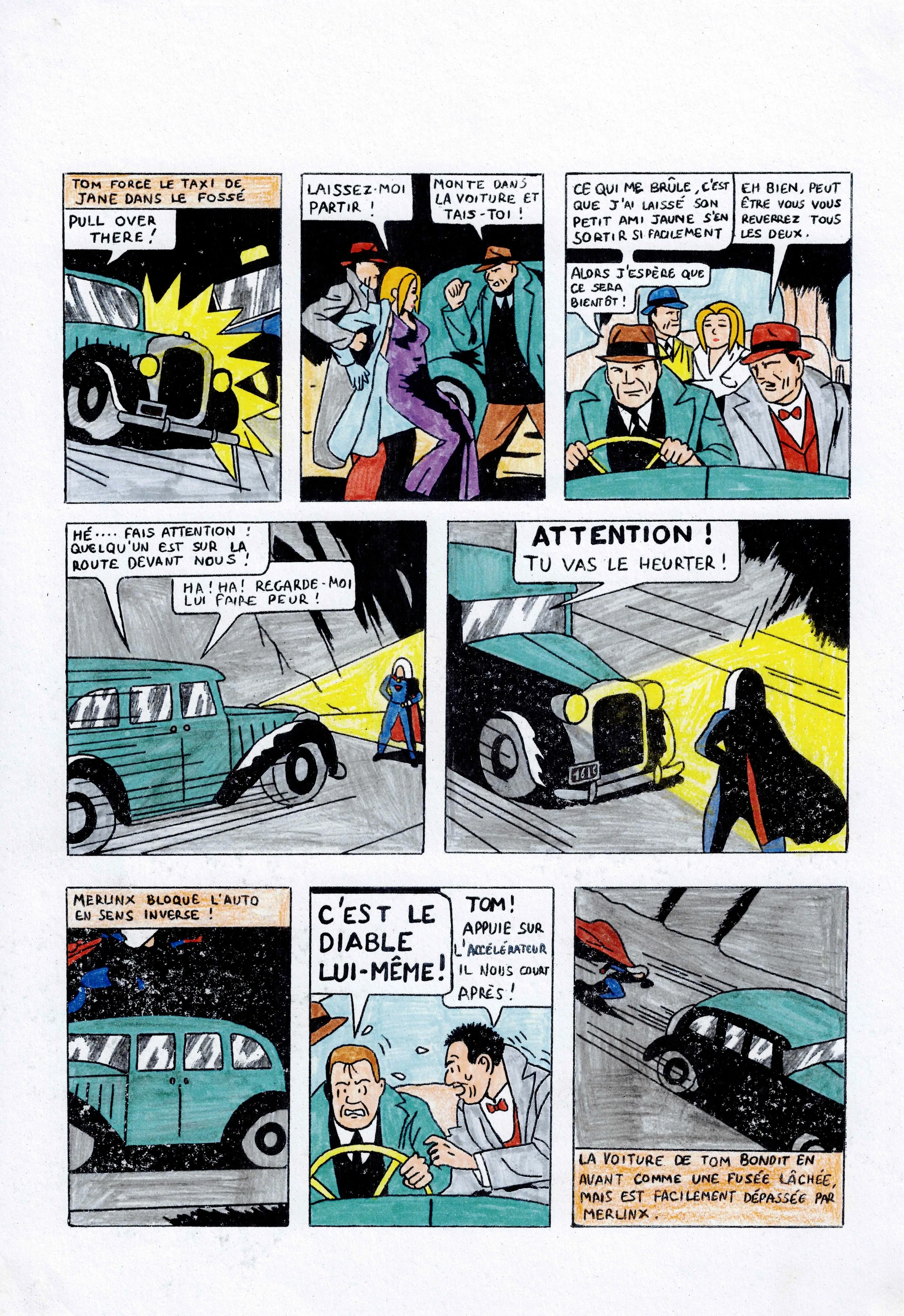 Merlinx, le protecteur Acacien · Planches de bande dessinée 08