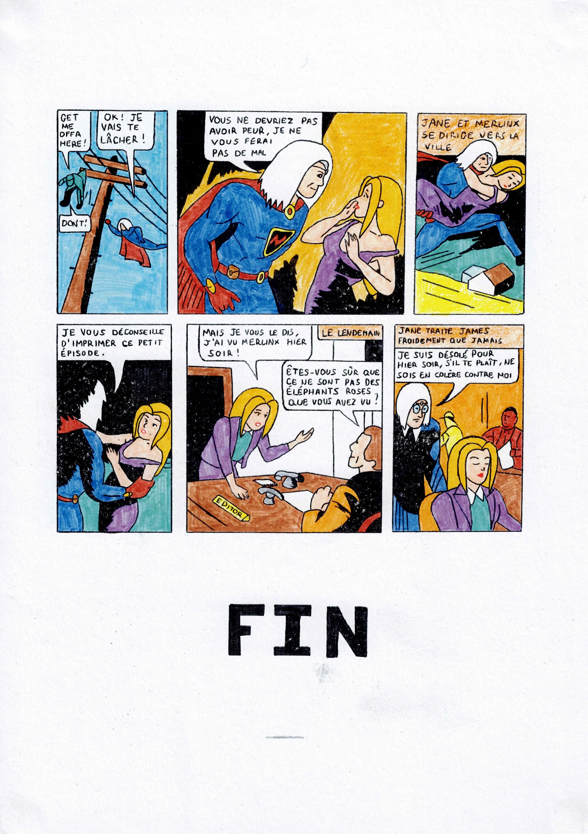 Merlinx, le protecteur Acacien · Planches de bande dessinée 10