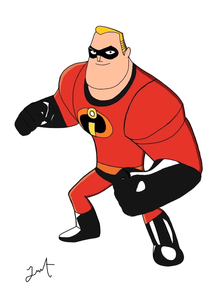 Mr Incredible · Recherches et concept 02
