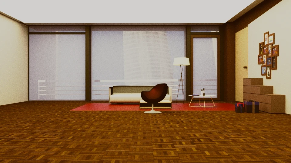 Salon (Maya) · Le travail de conception 05