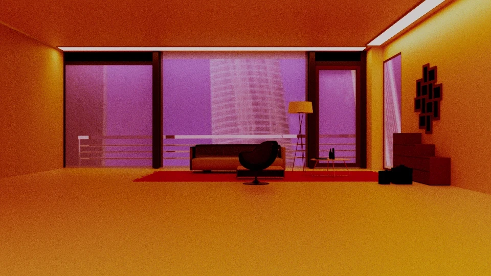 Salon (Maya) · Le travail de conception 17