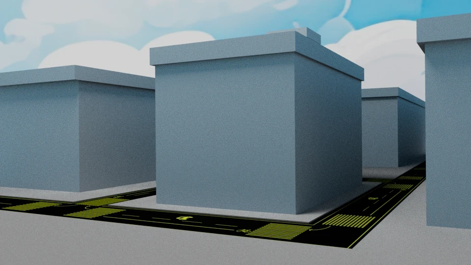 Ville (Maya) · Première version du décor 07