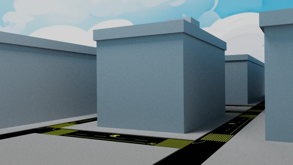 Ville (Maya) · Première version du décor 06