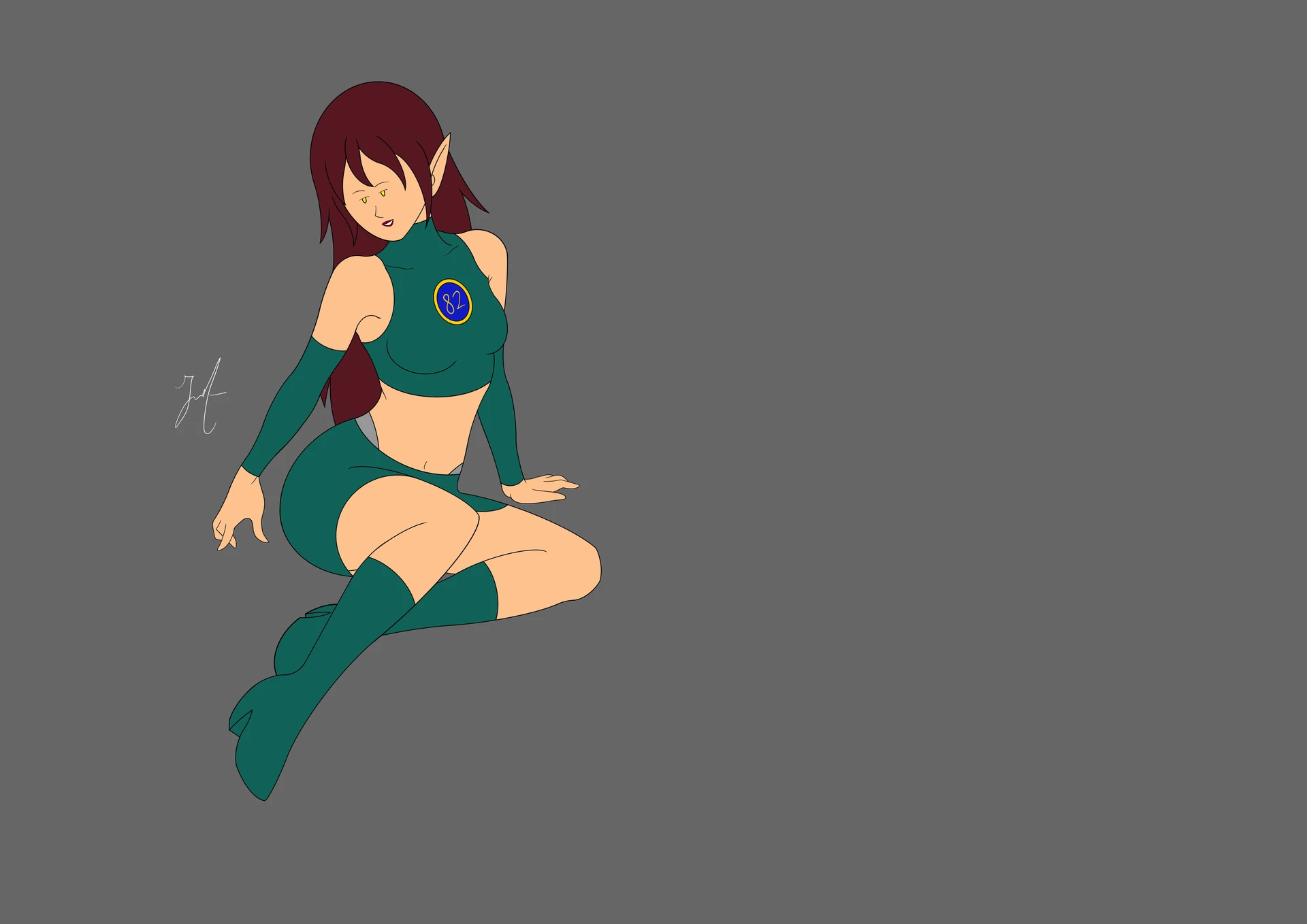 Voici 82 · Versions successives du personnage 01