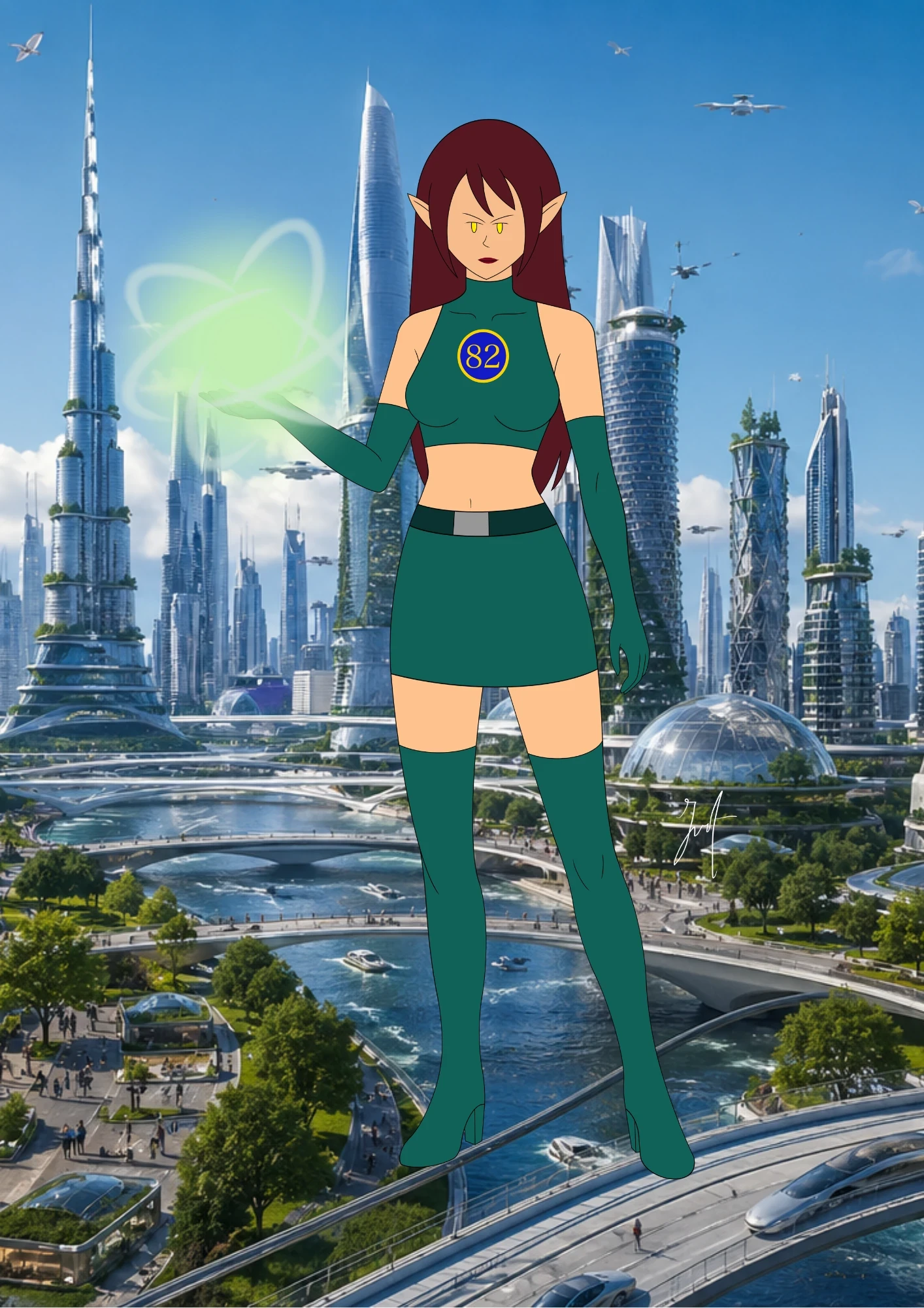 Voici 82 · Versions successives du personnage 03